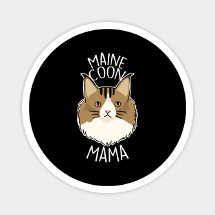 Maine Coon Cat Mama Magnet